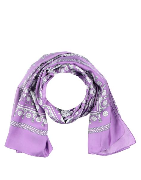 versace purple scarf|are versage shawls always silk.